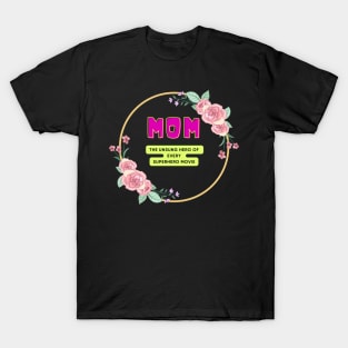 Mothers Day Super hero mom T-Shirt